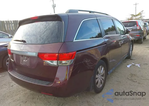 2014 Honda Odyssey Ex-L from USA, damaged, VIN 5FNRL5H6XEB052233